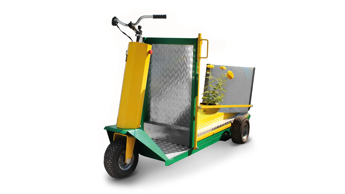 Movilidad eléctrica eficiente para viveros y centros de jardinería
